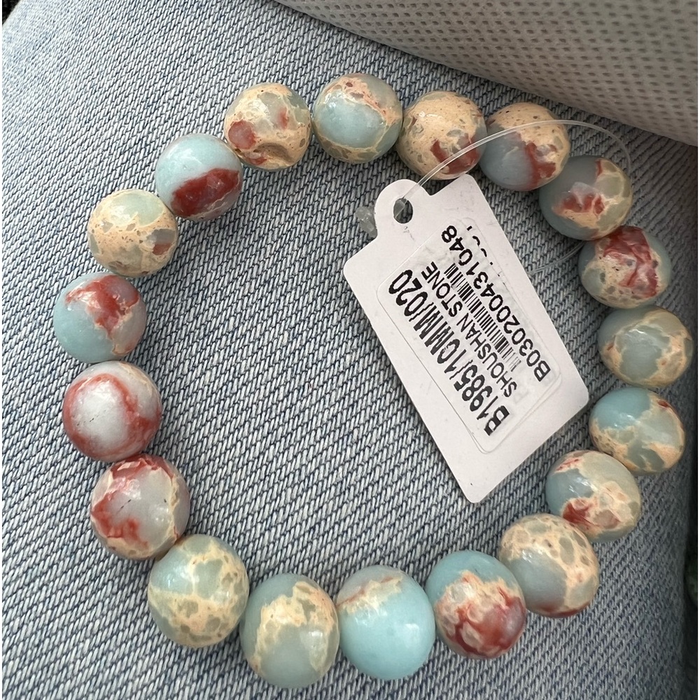 Shoushan stone bracelet